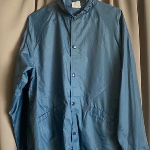 Blue Windbreaker